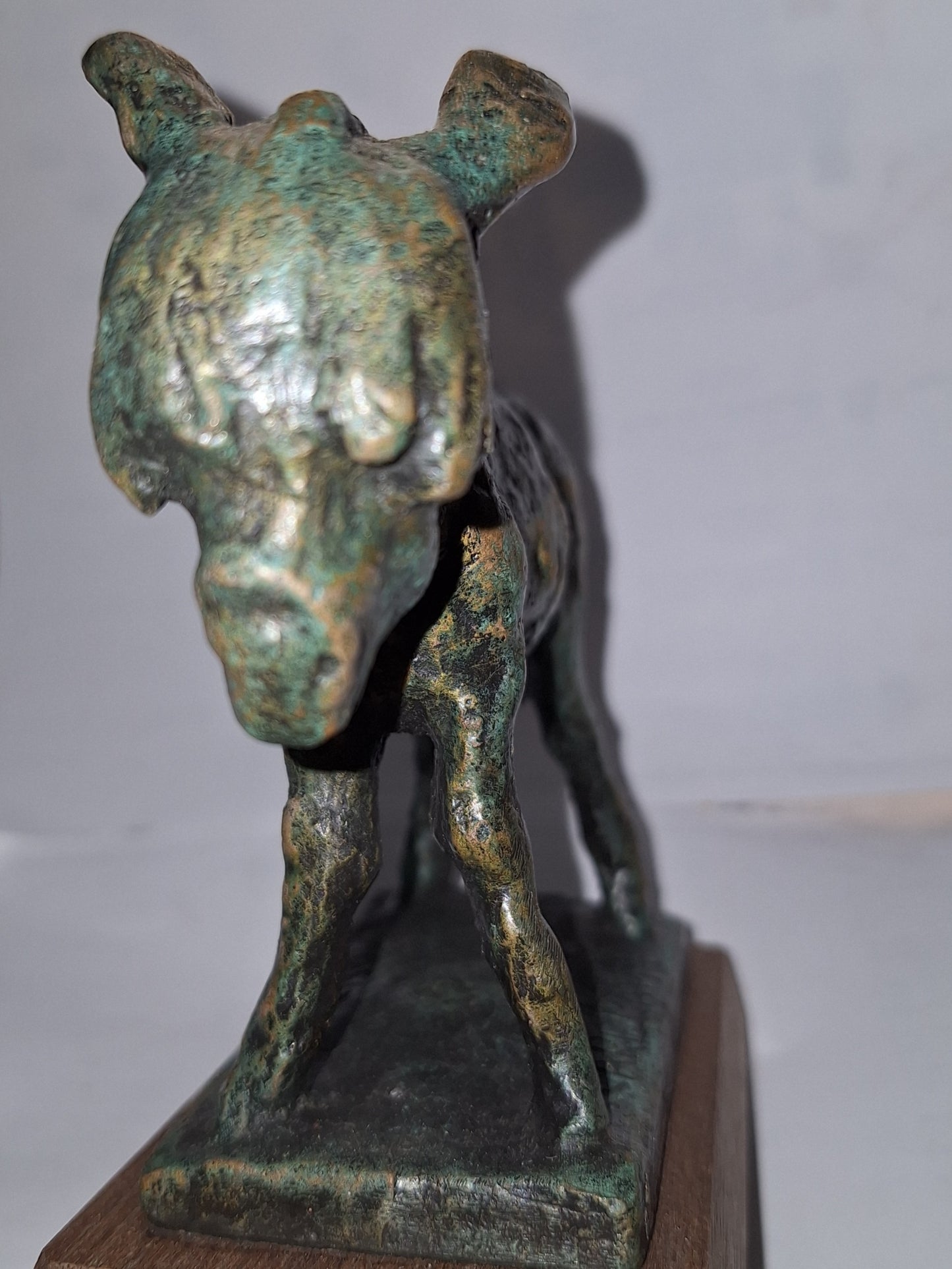 Rare Mid-Century "Rosita" by Carl Pappe - Taxco - brass baby donkey